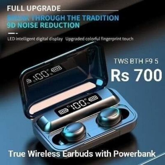 Picture of F9 True Wireless Earbuds with Powerbank 