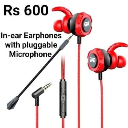 Picture of In Ear Earphones with Pluggable Microphone 