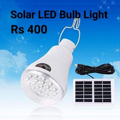 Picture of Solar LED Bulb Light with Panel