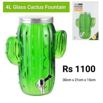 Picture of Glass Cactus Fountain