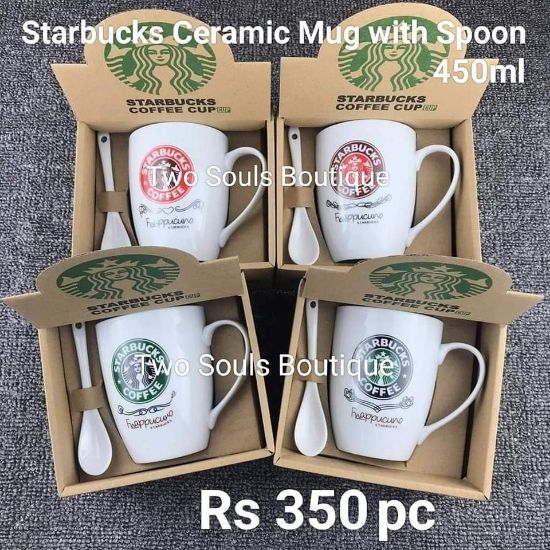 Picture of Starbucks Ceramic Mug with Spoon