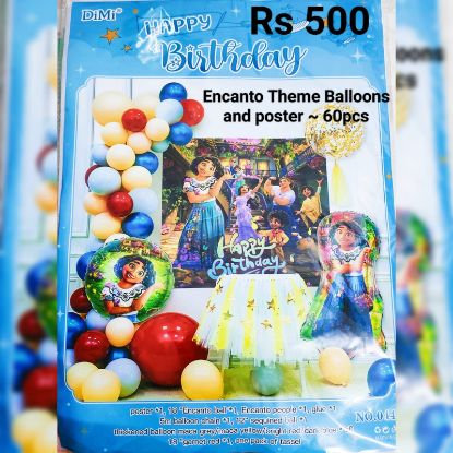 Picture of Encanto Theme Balloons And Posters