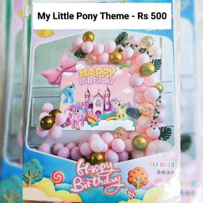 Picture of My Little Pony Theme Balloon