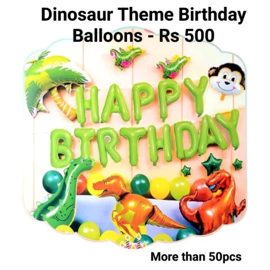 Picture of Dinosaur Theme Balloon