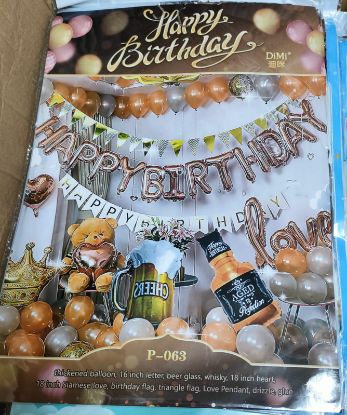 Picture of Birthday Balloon Set
