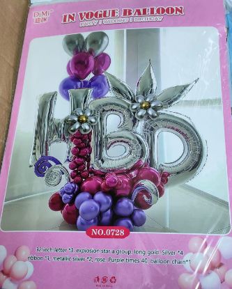 Picture of Birthday Balloon (No.0728) 