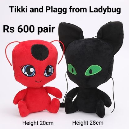 Picture of Tikki and Plagg From Ladybug