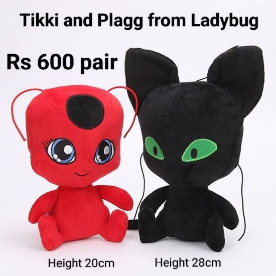 Picture of Tikki and Plagg From Ladybug