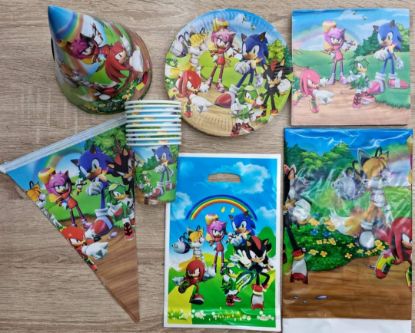 Picture of Sonic birthday party items 