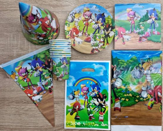 Picture of Sonic birthday party items 