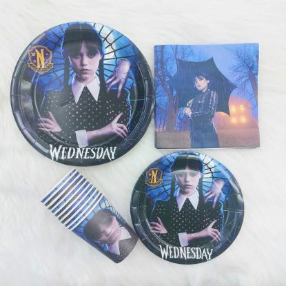 Picture of Wednesday birthday party items 