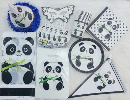 Picture of Panda birthday party items 