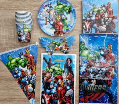 Picture of Avengers birthday party items 