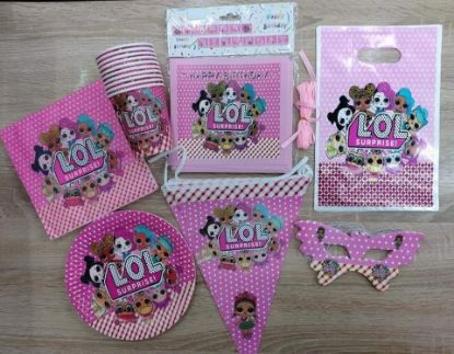 Picture of LoL birthday party items 