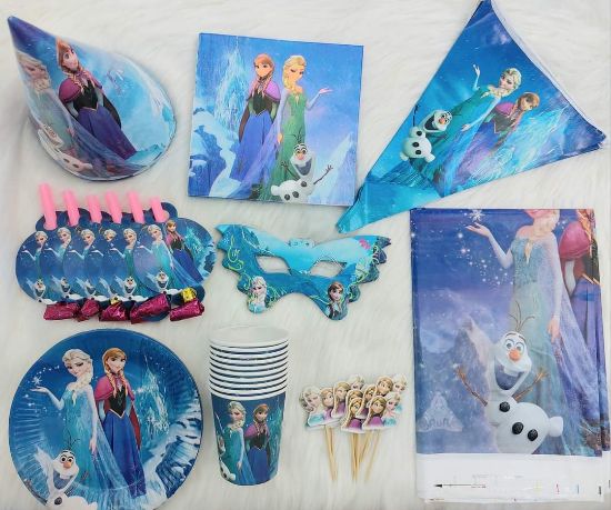 Picture of Frozen birthday party items 