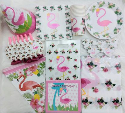 Picture of Flamingo birthday party items 