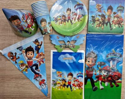 Picture of Paw patrol birthday party items 