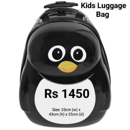 Picture of Kids penguin luggage bag