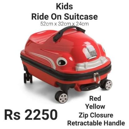 Picture of Kids ride on suitcase 