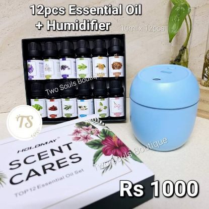 Picture of 12pcs essential oil+humidifier 