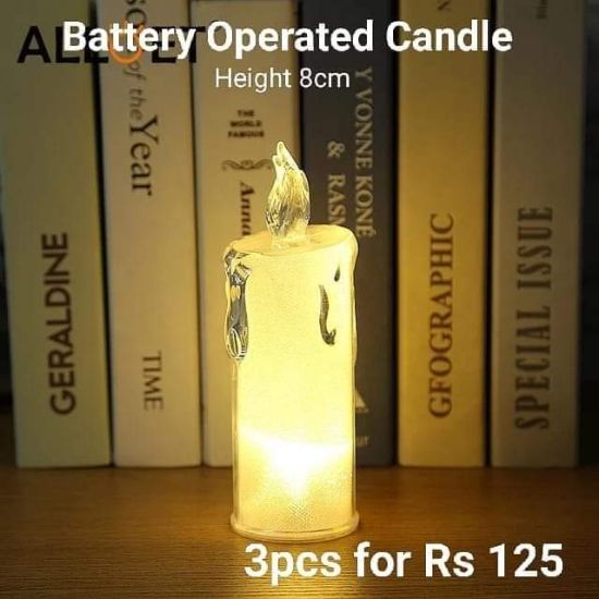 Picture of Battery operated candle 3 pcs 