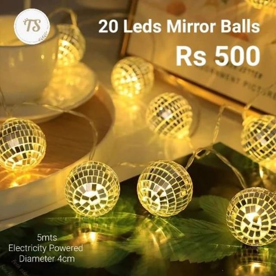 Picture of 20 Leds mirror Balls
