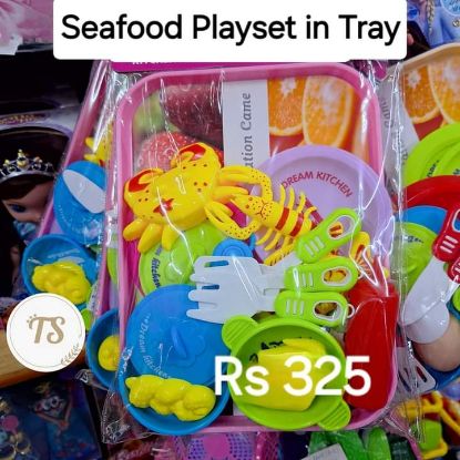 Picture of Seafood Playset in tray 