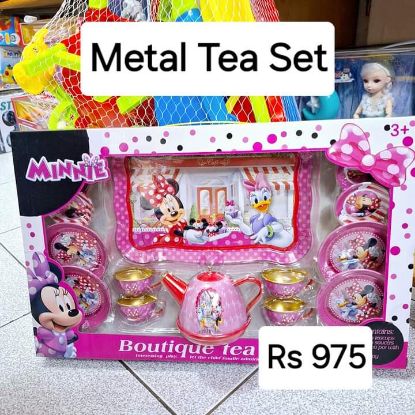 Picture of Metal tea set 