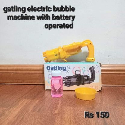 Picture of Gatling electric bubble gun